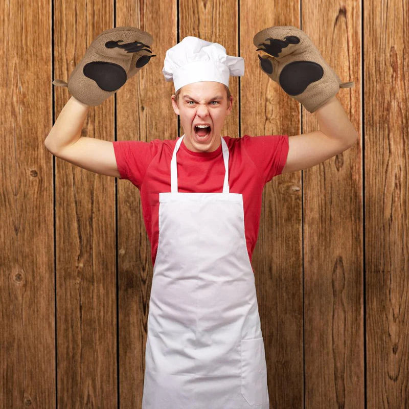 Bear Paw Oven Mitts