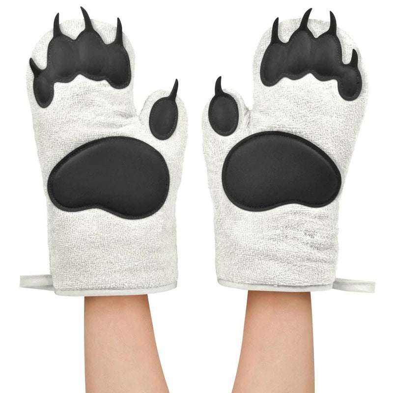 Bear Paw Oven Mitts