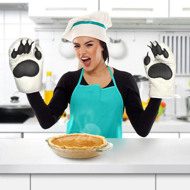 Bear Paw Oven Mitts